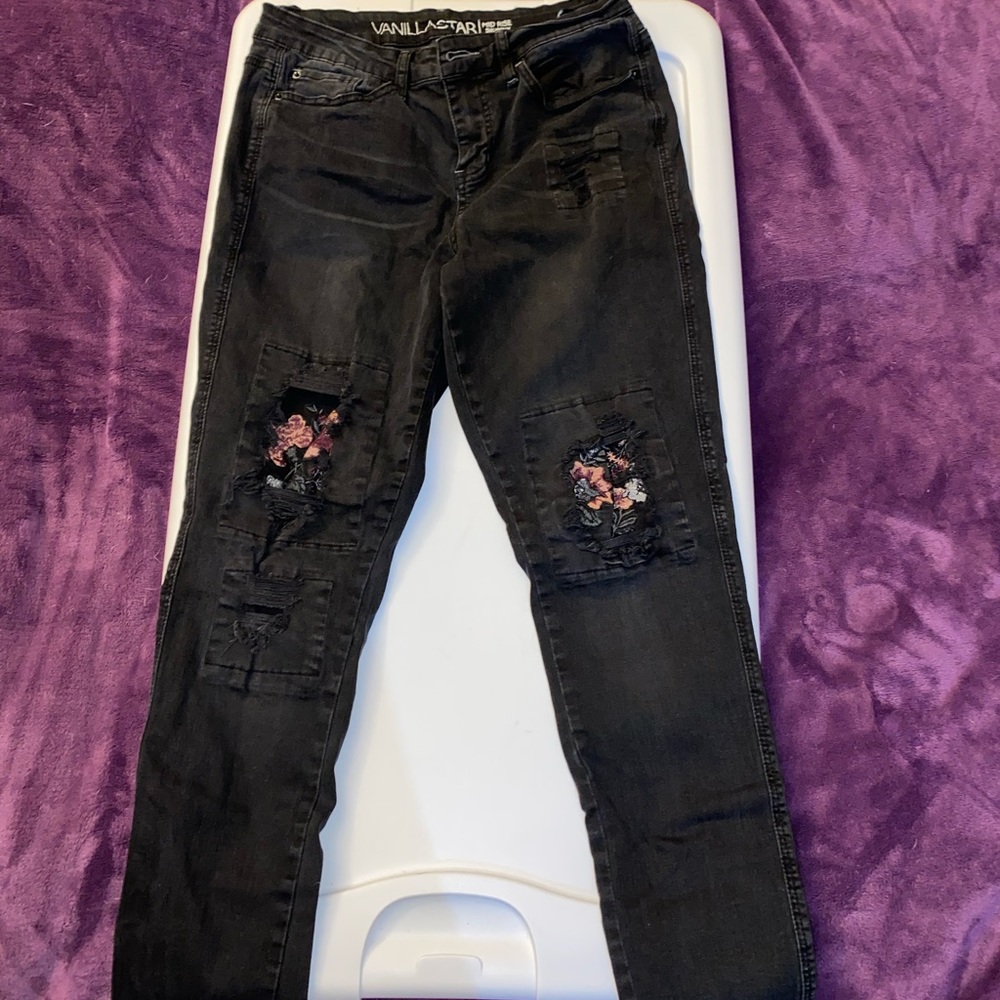 VANILLASTAR mid-rise skinny jeans